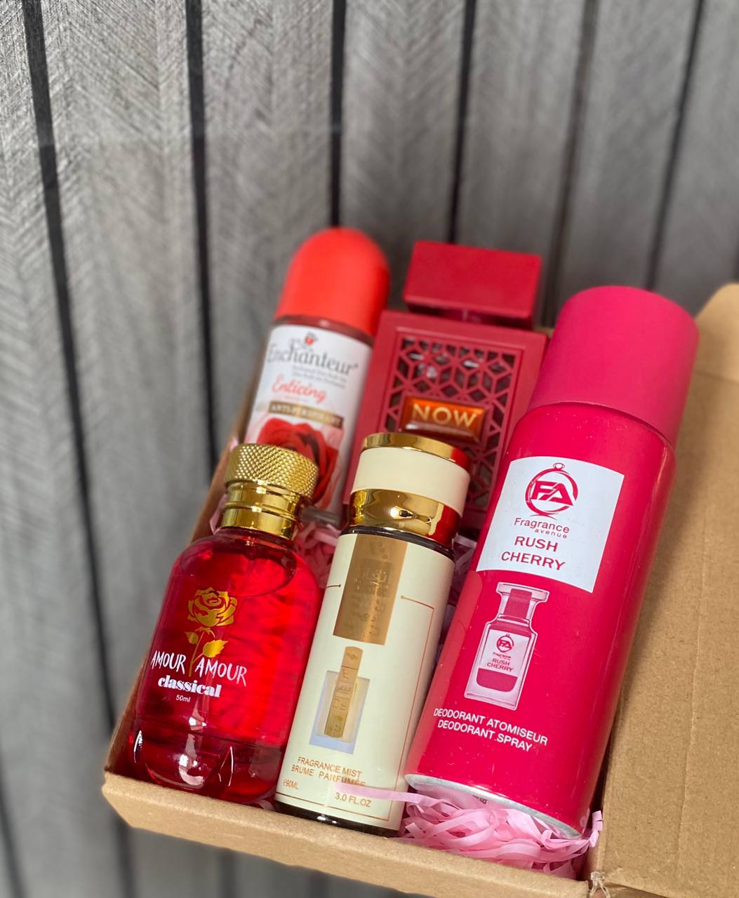 Red Romance Perfume Combo Gift Box 